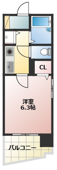 【間取り】 | ライオンズマンション県庁東