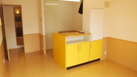 メルベーユＫの居間・リビング|カードキーのお部屋です。