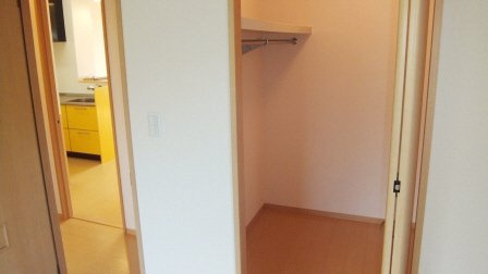 メルベーユＫの収納|ウォークインクローゼット付き。