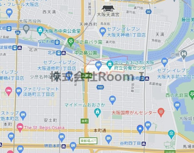 【地図】 | リアライズ天満橋（旧ディー・グラン北浜東