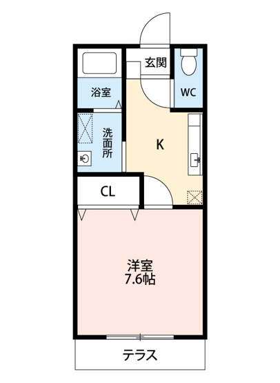 【間取り】 | シャトーリ幸田