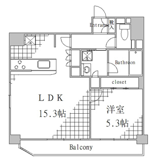 【間取り】 | AXAS錦糸町