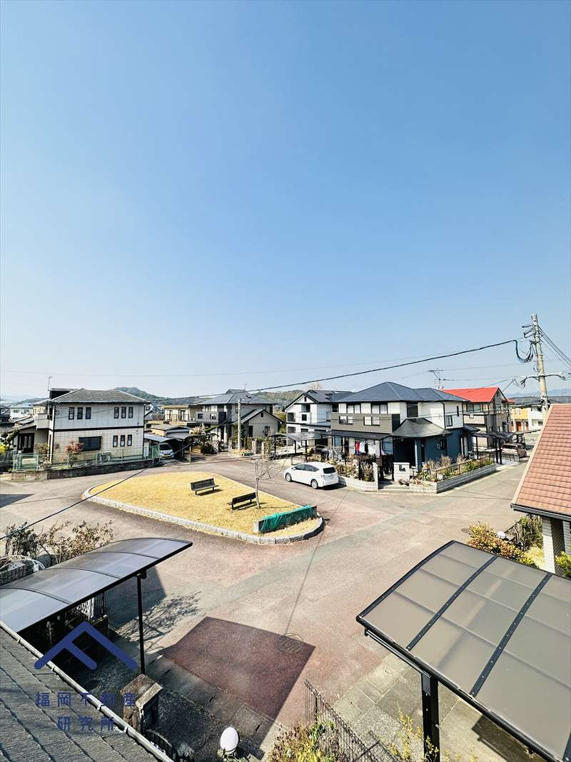 朝倉郡筑前町山隈　戸建ての展望