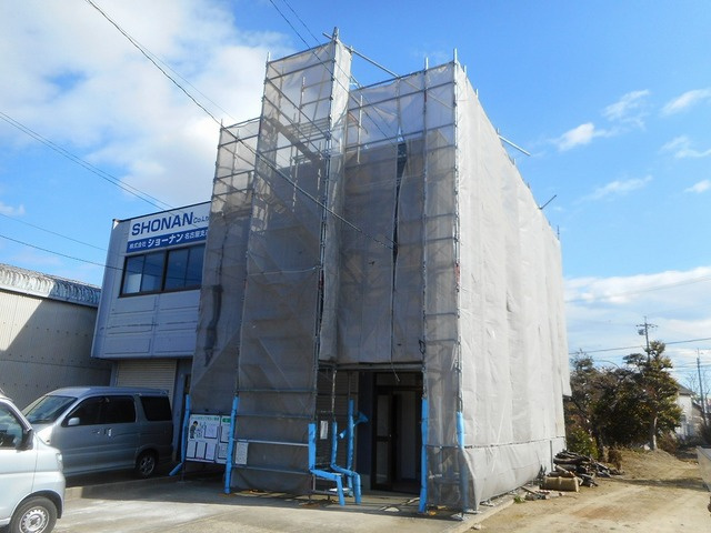 東宿町倉庫付事務所の外観