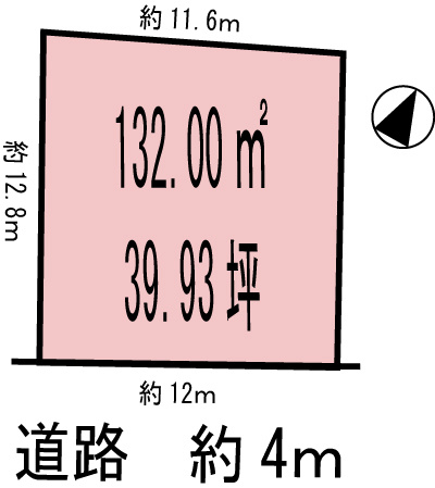 各務原市鵜沼山崎町7丁目の土地図