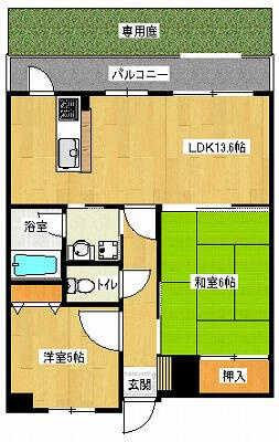 【間取り】 | コスタカーサ | 間取図（平面図）