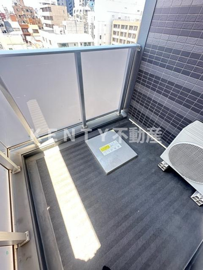 【バルコニー】 | Ｋ－ｒｅｓｉｄｅｎｃｅ蒲田 | 外からの目が気にならないバルコニーで洗濯物が干せます