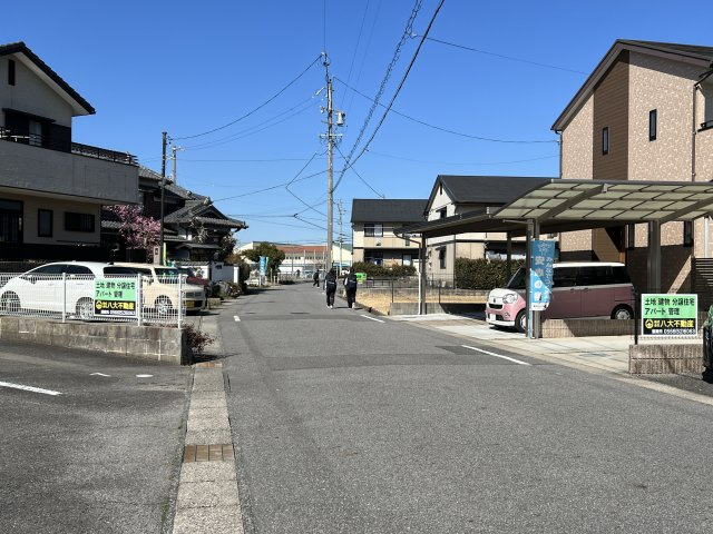 ファミール神明の周辺|接面道路　北側