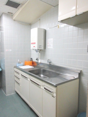 【キッチン】 | 海岸通の事務所物件 | 給湯室