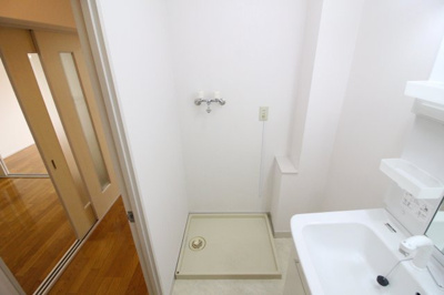 【設備】 | 有馬パレス阿倍野 | 洗面所に洗濯機置けますよ☆