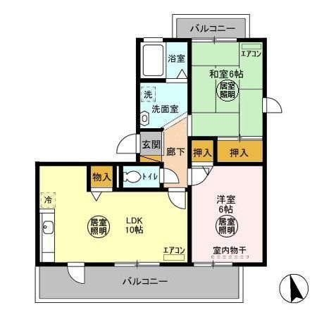 【間取り】 | トリニシティ壱番館