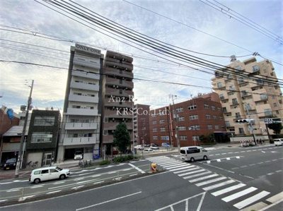 【展望】 | KONA天神橋 | 2階西向きバルコニーからの眺望です♪