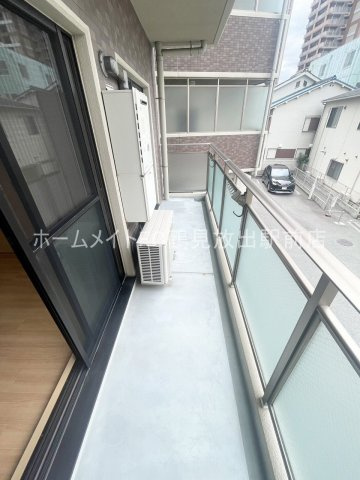 大橋マンション五番館のバルコニー