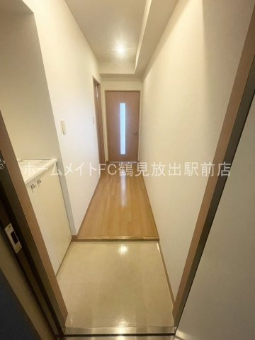 大橋マンション五番館の玄関