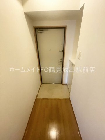 大橋マンション五番館の玄関