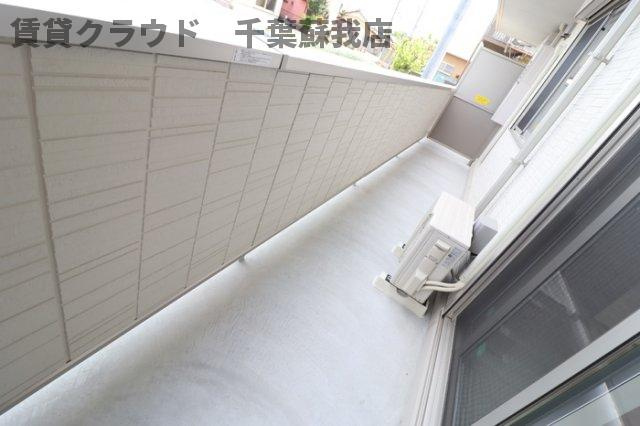 サニーリヴＦのバルコニー|南東向きのバルコニー♪