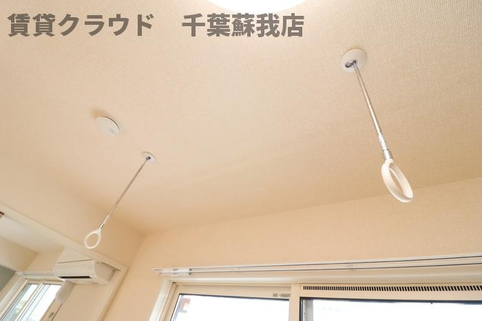 サニーリヴＦの内装|室内物干