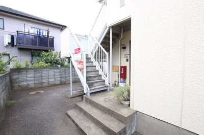 建物入り口！