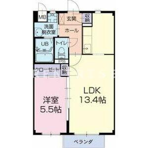カラーシティーBタウンの間取り