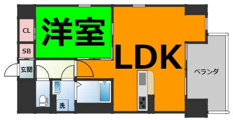 仲介手数料0！！Gramercy Shirakawa Koenの間取り