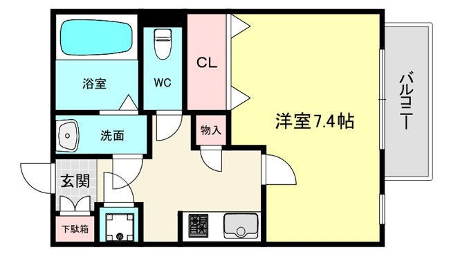 【間取り】 | レジディア甲東園