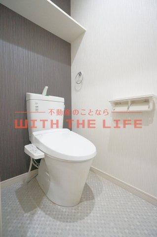 プレイス久留米中央【10,000円キャッシュバック対象物件】のトイレ|トイレもきれいです