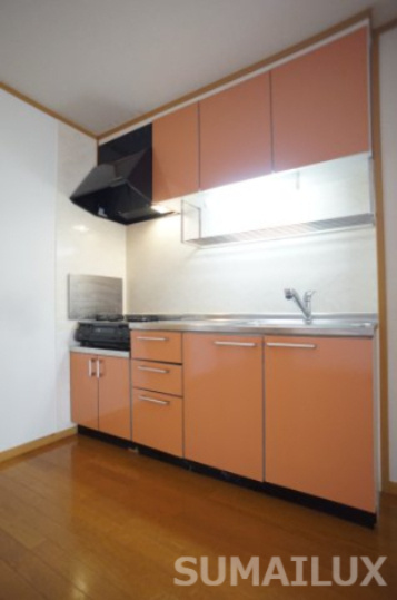 熊本市東区下江津７丁目のアパートのキッチン|※現況優先