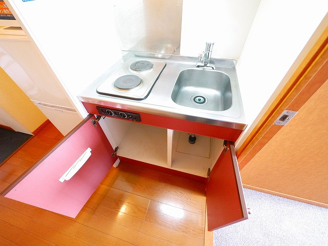 レオパレスＴｏ２のキッチン|きれいなキッチンです