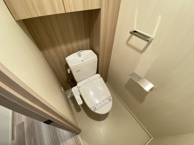 収納もばっちりのトイレ★