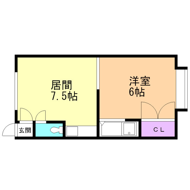 ハイデンス5の間取り