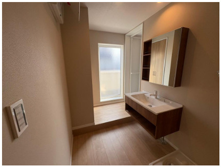 新築戸建　大東市御供田2丁目（令和6年5月竣工）の洗面所