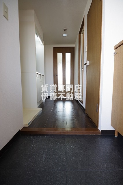 アネックス冨士の玄関