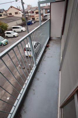 【バルコニー】 | 須賀ハイツA棟
