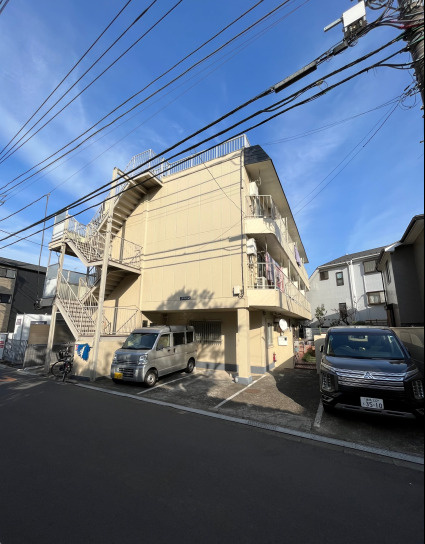 三星マンションの外観