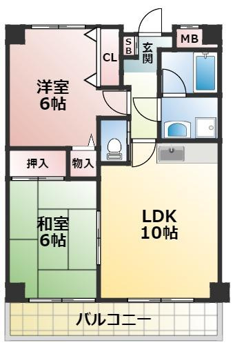 UスギモトⅡの間取り