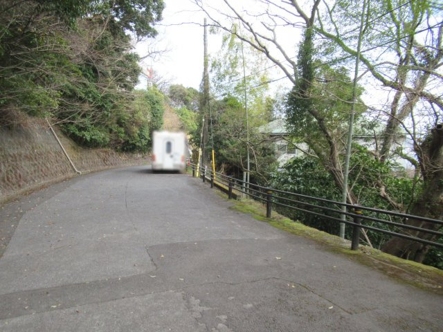 エンゼルフォレスト熱海自然郷⑥の前面道路含む現地写真