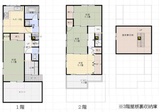 【間取り】 | 明美町1丁目　中古戸建