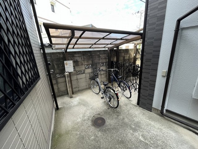 【その他共用部分】 | サンパティーク | 駐輪場です