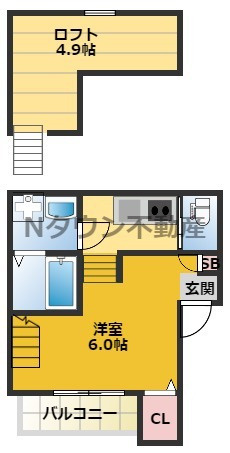 【間取り】 | アークラヴィータ | 間取りです。