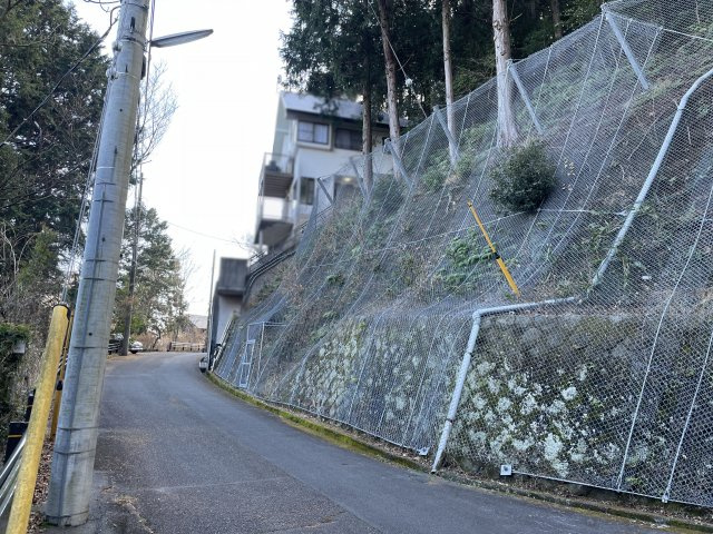 エンゼルフォレスト熱海自然郷⑧の前面道路含む現地写真