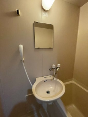 【洗面所】 | 大隅芙蓉ハイツ | ゆったりとスペースのある洗面所