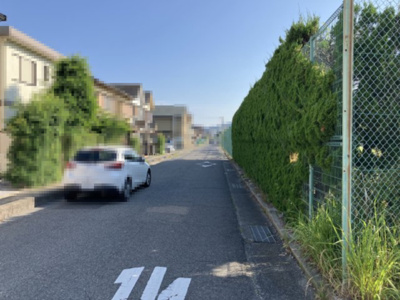 【前面道路含む現地写真】 | 大津市際川3丁目10-5　売土地