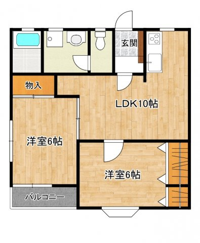 ソルフェージュの間取り