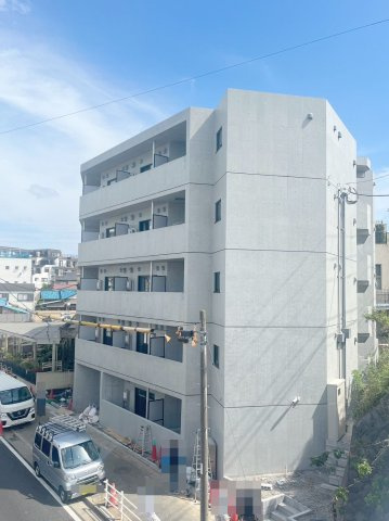 ラシクラスINFINA新横浜の外観|建築中の外観です