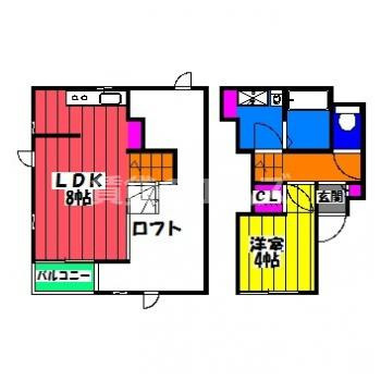 【間取り】 | ＣＢ博多南フクシア | ＣＢ博多南フクシアの間取り