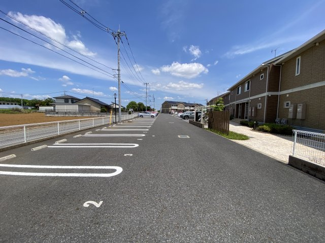 シュタットみどりのBの駐車場