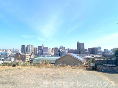 【展望】 | 厚木市恩名二丁目　売地　建築条件なし