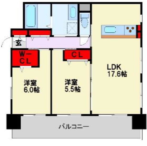 AZUR（アジュール）日吉町の間取り