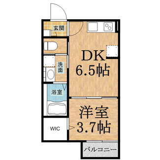 【間取り】 | CAREL浜野A