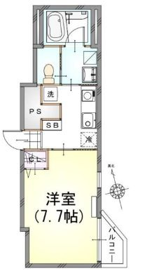 【間取り】 | ヴァンヴェール岡埜